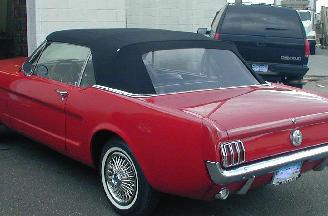 1966 Ford Mustang custom convertible top