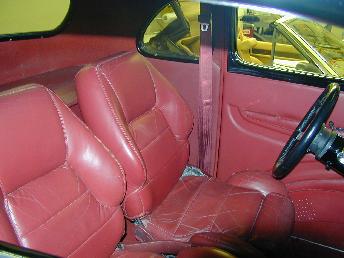 40 Ford leather interior